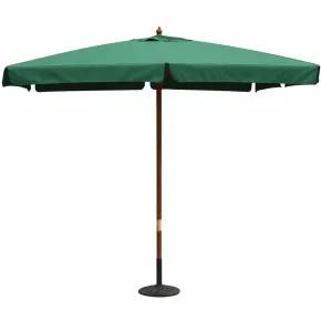 Ombrellone Avorio Quadrato 3x3 Tavolo Terrazzo Estate Giardino Ombra