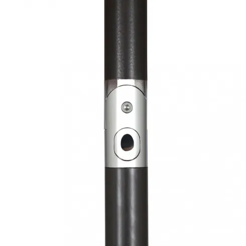 Ombrellone per Giardino 2x3 Rettangolare Ecrù Palo Centrale Alluminio