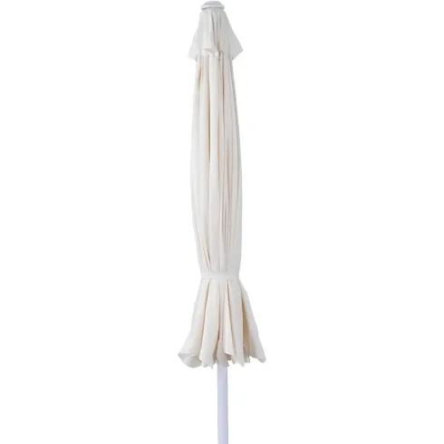 Ombrellone Tondo 300cm Ecru Struttura in Metallo