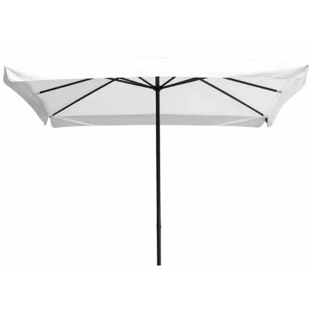 Giardino Ombrellone Rettangolare 2x3 Mt Con Manovella Tavolo Terrazzo Senza Base