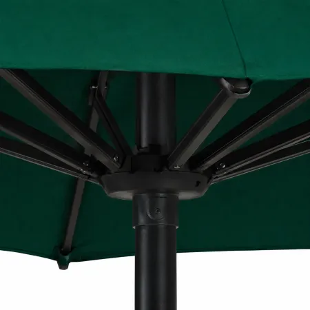 Ombrellone Rettangolare 2x3 Palo Centrale Antivento Telo Verde da Giardino Aria | BricoShop24