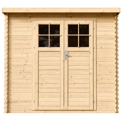 Casetta da Giardino in Legno 235x130 Porta con Serratura 19 mm
