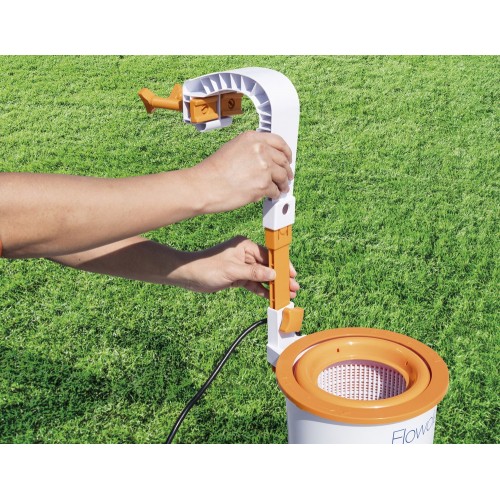 Pompa Filtro Skimmer Skimatic a Cartuccia per Piscina Fuori terra Acqua Bestway