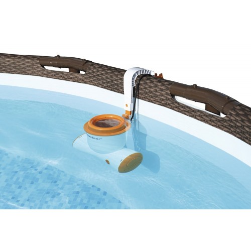 Pompa Filtro Skimmer Skimatic a Cartuccia per Piscina Fuori terra Acqua Bestway