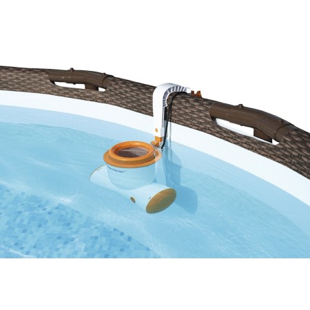 Pompa Filtro Skimmer Skimatic a Cartuccia per Piscina Fuori terra Acqua Bestway