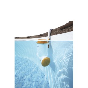 Pompa Filtro Skimmer Skimatic a Cartuccia per Piscina Fuori terra Acqua Bestway 2