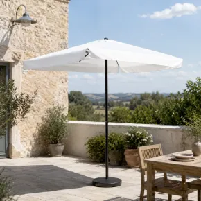 Giardino Ombrellone Quadrato 3x3 Mt Manovella Tavolo Esterno Terrazzo Estate 2