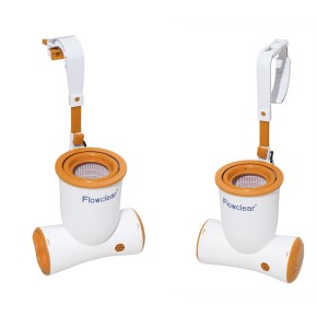 Pompa Filtro Skimmer Skimatic a Cartuccia per Piscina Fuori terra Acqua Bestway