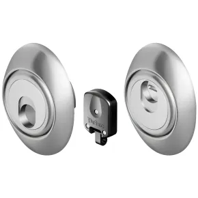 Defender Magnetico Disec MAG 3G Porta Blindata Cilindro Europeo Cromo Satinato