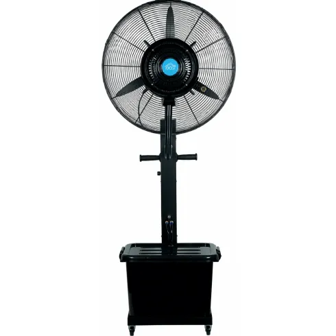 Ventilatore da Pavimento Nebulizzatore DCG 260W 41L 3 Velocità Nero