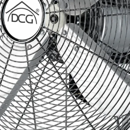Ventilatore a Parete 60W 4 Pale Acciaio DCG 3 Velocità Telecomando
