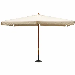 Ombrellone Avorio Quadrato 3x3 Tavolo Terrazzo Estate Giardino Ombra