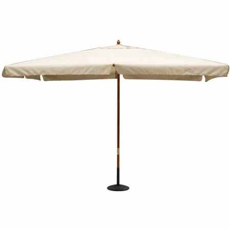 Ombrellone Avorio Quadrato 3x3 Tavolo Terrazzo Estate Giardino Ombra