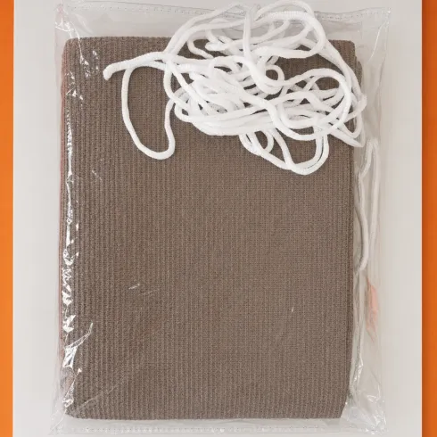 Telo a Vela Ombreggiante Quadrato 3x3 m Tortora per Giardino Terrazzo
