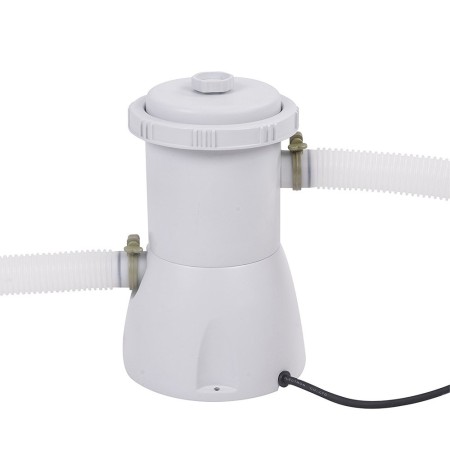 Piscina Fuoriterra Rettangolare 400x200 Acciaio con Pompa a Cartuccia Scaletta