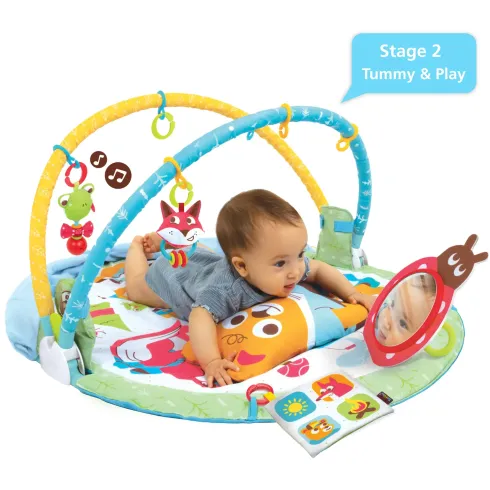 Palestrina Pieghevole Neonato Bambino Suoni Copertina Giochi 90x91 cm