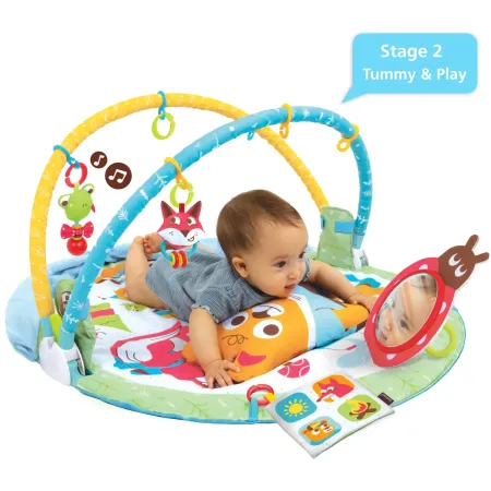 Palestrina Pieghevole Neonato Bambino Suoni Copertina Giochi 90x91 cm