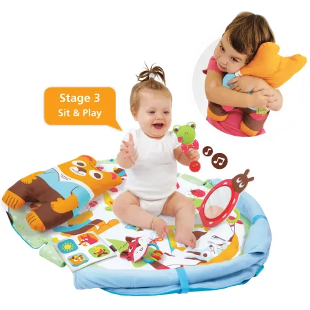 Palestrina Pieghevole Neonato Bambino Suoni Copertina Giochi 90x91 cm
