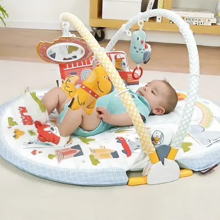 Palestrina Evolutiva Neonato 3 in 1 con Supporto Seduta Giochi 80x90 cm