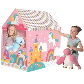 Casetta Tenda da Gioco Bambini Fantasy House 95x72x102 cm Pieghevole 2
