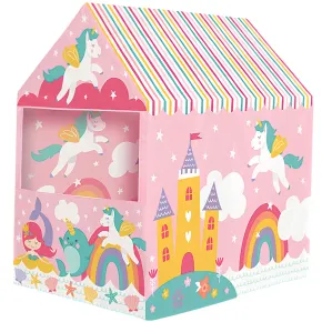 Casetta Tenda da Gioco Bambini Fantasy House 95x72x102 cm Pieghevole