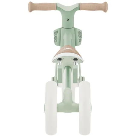 Triciclo Evolutivo Bambini 2 in 1 Verde Regolabile Pedali Rimovibili