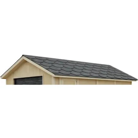 Tegole Bituminose Grigio 3 m2 Beaver Copertura Casetta da Giardino