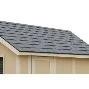 Tegole Bituminose Grigio 3 m2 Rettangolare Tetto Casetta da Giardino 2