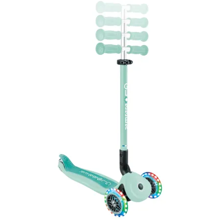 Monopattino Evolutivo 3 in 1 Verde Menta con Luci LED Sterzo 360
