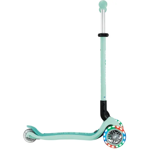 Monopattino Evolutivo 3 in 1 Verde Menta con Luci LED Sterzo 360
