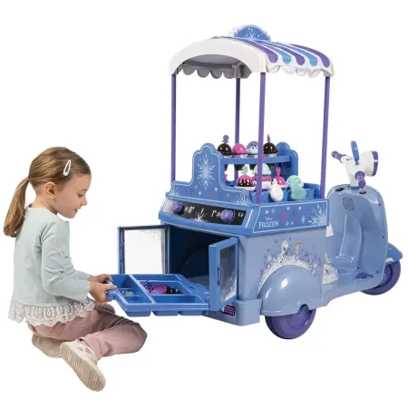 Carretto dei Gelati Elettrico per Bambini 7,2V Gioco Disney Frozen