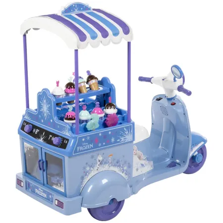 Carretto dei Gelati Elettrico per Bambini 7,2V Gioco Disney Frozen