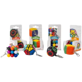 Mini Rompicapo Portachiavi 20 Pezzi con Espositore da Banco 2