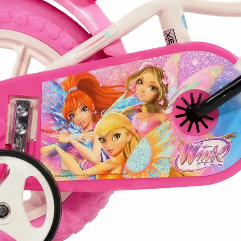 Bicicletta Winx 12 Pollici per Bambina 3 4 5 Anni con Cestino Rotelle Bimba Bici | BricoShop24