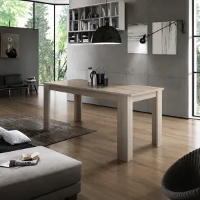 Tavolo Allungabile 140-190 cm in Legno Olmo Moderno da Pranzo 2