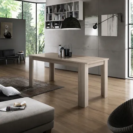 Tavolo Allungabile 140-190 cm in Legno Olmo Moderno da Pranzo