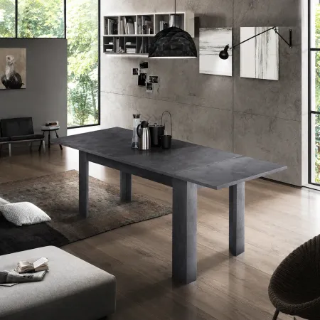 Tavolo Allungabile 160-210 da Interno Rettangolare Ardesia Melaminico