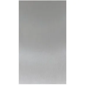 Set 6 Pannelli Decorativo Effetto Acciaio Inox PVC UV 120x60 cm