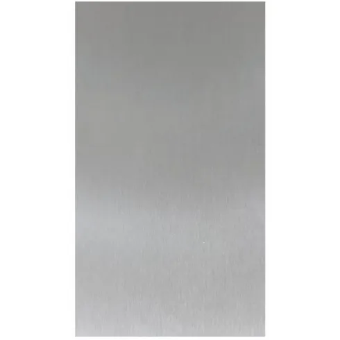 Set 6 Pannelli Decorativo Effetto Acciaio Inox PVC UV 120x60 cm