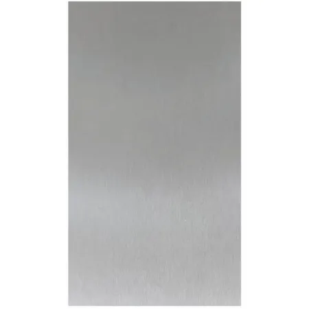 Set 6 Pannelli Decorativo Effetto Acciaio Inox PVC UV 120x60 cm