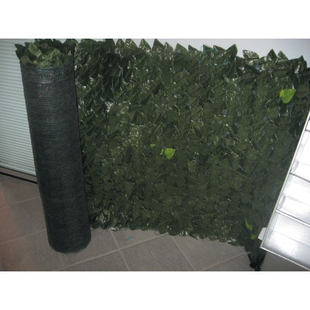 4 Pezzi Siepe Finta 1x3 Doppia Schermatura Artificiale Lauro Sintetica Balcone