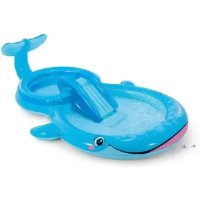 Parco Giochi Acquatico Balena Piscina con Scivolo per Bambini da Esterno Acqua | Bricoshop24