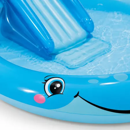 Parco Giochi Acquatico Balena Piscina con Scivolo per Bambini da Esterno Acqua | Bricoshop24