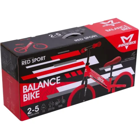 Bicicletta per Bambini Evolutiva Senza Pedali Rosso Balance Bike