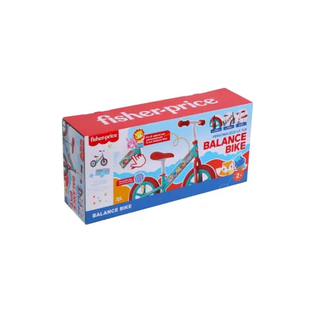 Bicicletta Bambini Fisher Price Verde Arancione Balance Bike 2-3 Anni
