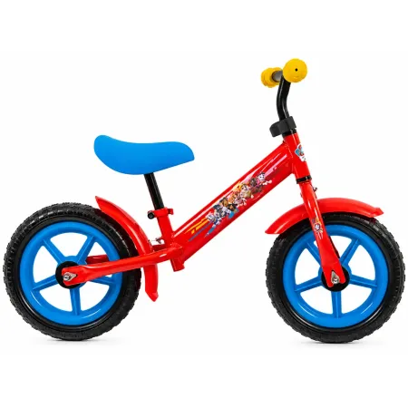 Balance Bike Bicicletta Bambini Paw Patrol Rosso Senza Pedali 2-3 Anni