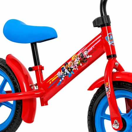 Balance Bike Bicicletta Bambini Paw Patrol Rosso Senza Pedali 2-3 Anni