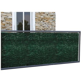 6 Telo Ombreggiante 1.5x3 Ringhiera Verde Recinzione Rete Terrazzo Ombra Balcone
