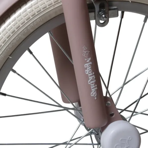 Bicicletta 16" Bambini Rotelle Removibili Verde Regolabile Cestino