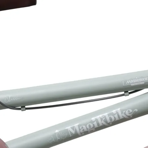 Bicicletta 16" Bambini Rotelle Removibili Verde Regolabile Cestino